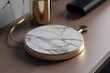 © ron - ..A modern wireless charging pad for seamless device charging.