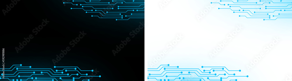 Circuit board technology background. Electronic computer hardware ...