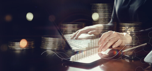 Market analytics using mobile devices and computers.