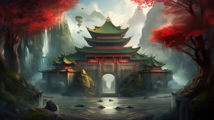 Chinese Style Fantasy Art