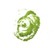 matcha powder isolated transparent png