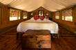 Interior of a luxury lodge, Amboseli National Park, Kenya.