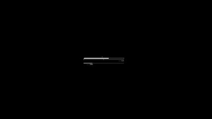 Wall Mural - animated hud infographic element graphical slider scale.