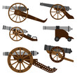 Old War Cannons / Ai Illustrator