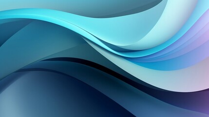Wall Mural - a beautiful abstract vibrant wallpaper in gray and blue. simple, smooth gradients. generative ai