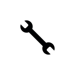 Wall Mural - Wrench icon for apps and web sites