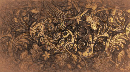 Poster - Beautiful flower background, generative ai.