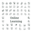 Online Learning Essentials: Icon Set
