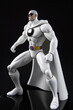 © Mohammad - Iconic and Powerful Superhero Statue in Elegant White Color for Inspirational and Motivational Concept in Pop Culture and Entertainment. Generative AI