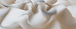 © RocknRoller Studios - White Textile with Ripples and Folds. Luxury Surface Wallpaper.