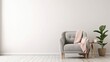© RocknRoller Studios - Contemporary Interior Design Background. Modern Home. Generative AI.