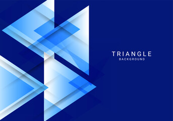 Wall Mural - abstract triangular pattern colorful dynamic design background