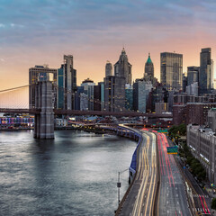 Sticker - The skyline of New York City, United States