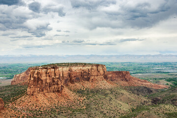 Wall Mural - Overlook at Colorado National Monument