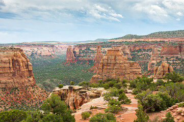 Wall Mural - Overlook at Colorado National Monument