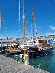 Wall Mural - boats in the harbor