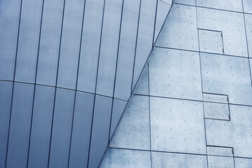 Poster - Exterior of modern architecture. Building abstract background