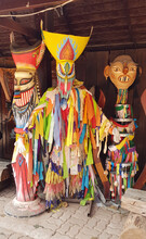 Phi Ta Khon Ghost Festival In Thailand.