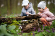 © AS Photo Family - Brother with sister discover wood at spring forest.