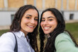© Lupe Rodríguez/Stocksy - UGC selfie of student friends