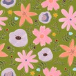 © DZ FILM/Stocksy - Abstract flowers illustration