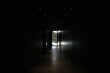 © Monica Murphy/Stocksy - Long Dark Corridor with Window at End