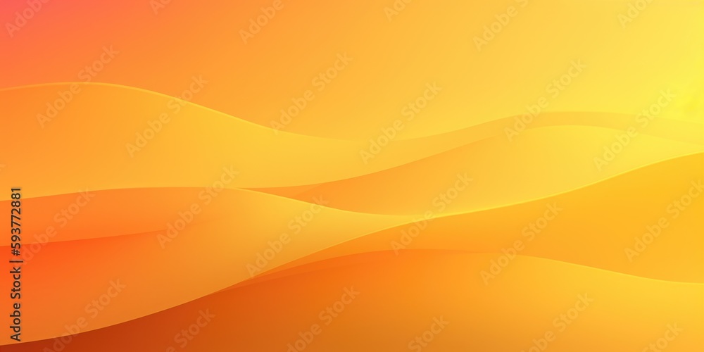 Soft yellow and orange gradient background with copy space, banner ...