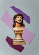 © kkgas/Stocksy - Jesus statue collage
