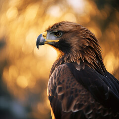 Canvas Print - Portrait of an eagle