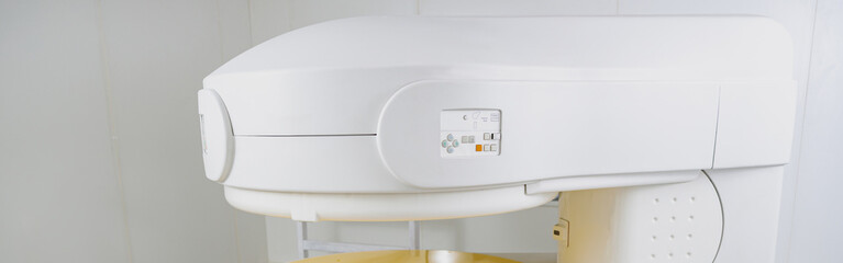 Wall Mural - Magnetic resonance imaging scan or MRI machine device in hospital ready to work