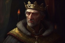 Medieval Duke Portrait. Generate Ai