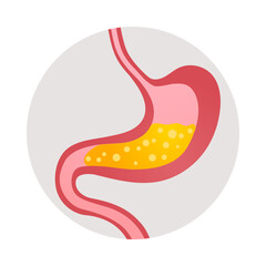 Poster - Gastritis Symptom Icon