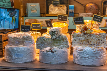 Canvas Print - Nougat sur le Marché de Noël à Amiens