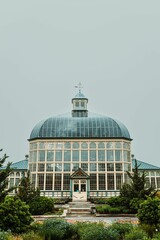 Sticker - Beautiful view of the Rawlings Conservatory in a daylight