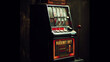 Slot machine 777 jackpot casino. Good luck concept. Al generated