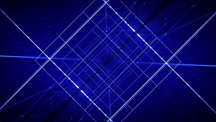 Wall Mural - abstract blue background with lines