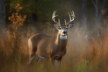 Whitetail Deer In The Wild