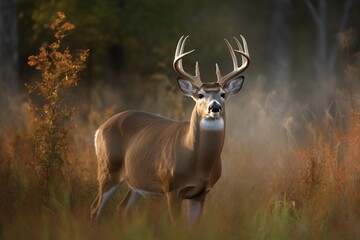 whitetail deer in the wild