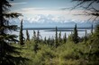 Alaskas Anchorage and Denali. Generative AI