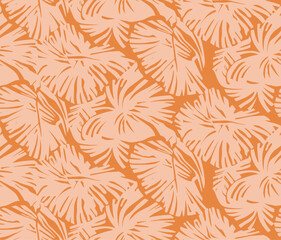 Wall Mural - tropical leaves pattern perfect for decoration and textiles
