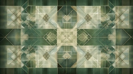 Canvas Print - Abstract wallpaper with uncomplicated symmetry