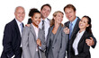 © Krunal/peopleimages.com - Group, portrait business people isolated on transparent, png background in corporate teamwork, support and smile. Happy employees or diversity team of men and women in professional job collaboration