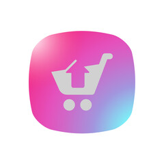 Sticker - Upload Cart - Pictogram (icon) 