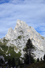 Wall Mural - Hexenstein in den Dolomiten