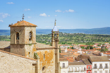 Wall Mural - Trujillo, Spain. View of a town in Cáceres province, Spain