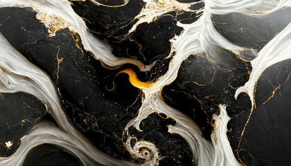 Luxury marble wallpaper. AI
