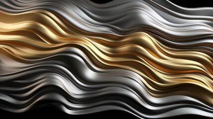 Poster - The texture of black and white marble for a pattern of packaging in a modern style. Beautiful drawing with the divorces and wavy lines in gray tones for wallpapers and screensaver. Generative ai