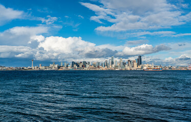 Wall Mural - Seattle Cloudy Sky 3