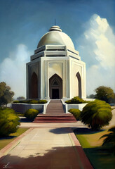 Wall Mural - Pakistan_Quaid-e-Azam_Tomb_in_Karachi