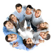 © BillionPhotos.com - Top View of Business People in Circle